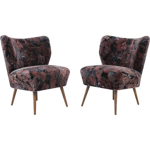 Paire de fauteuils, Tchécoslovaquie années 1950