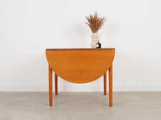 Image 1 of Table en teck, Design danois, 1970S, Production : Danemark