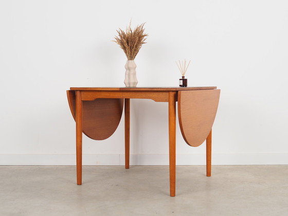 Image 1 of Table en teck, Design danois, 1970S, Production : Danemark