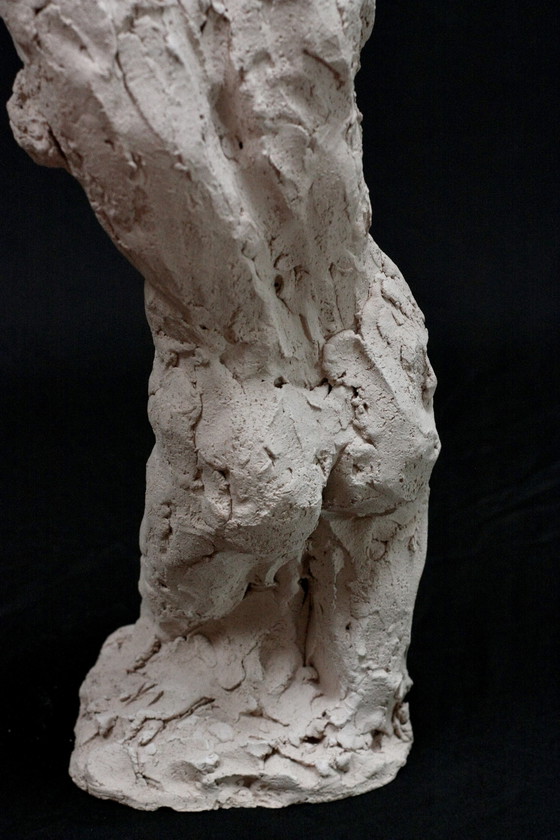 Image 1 of Yolane Ide (1931) - Sculpture en terre cuite d'une femme nue, C.1960S