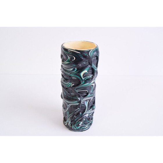 Image 1 of Vase vintage en plastique, Tchécoslovaquie 1970