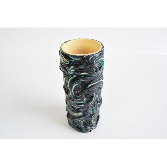 Image 1 of Vase vintage en plastique, Tchécoslovaquie 1970