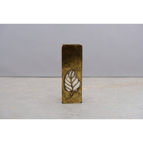Image 1 of Porte-parapluie vintage en laiton et bronze, Allemagne 1970