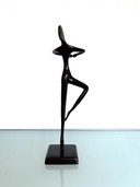 Vintage Ikea Bodrul Khalique Bronze Ballet Dancer (2000)