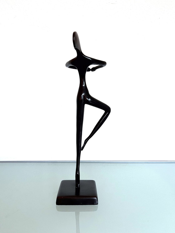 Image 1 of Vintage Ikea Bodrul Khalique Bronze Ballet Dancer (2000)