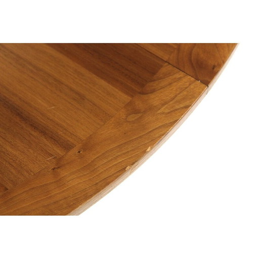 Table de salle à manger vintage en noyer, Suède 1960