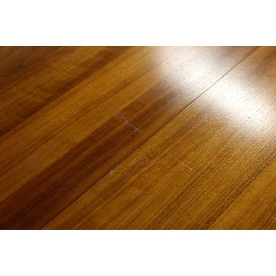 Image 1 of Table de salle à manger vintage en noyer, Suède 1960