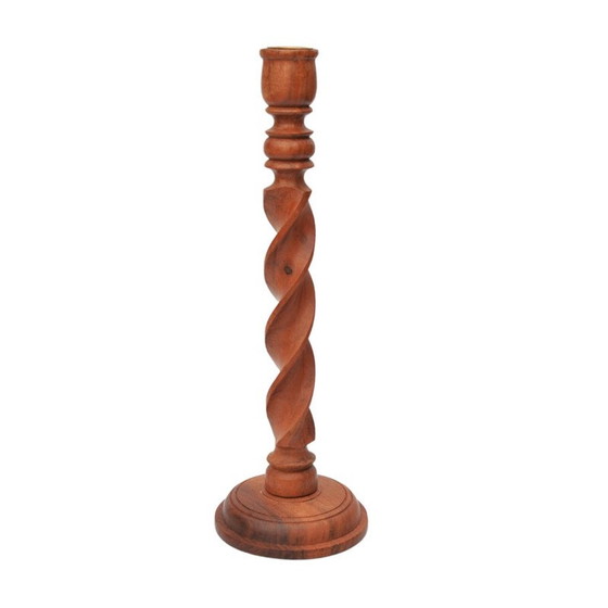 Image 1 of Chandelier vintage en bois de rose, Danemark 1970