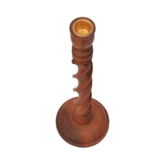 Image 1 of Chandelier vintage en bois de rose, Danemark 1970