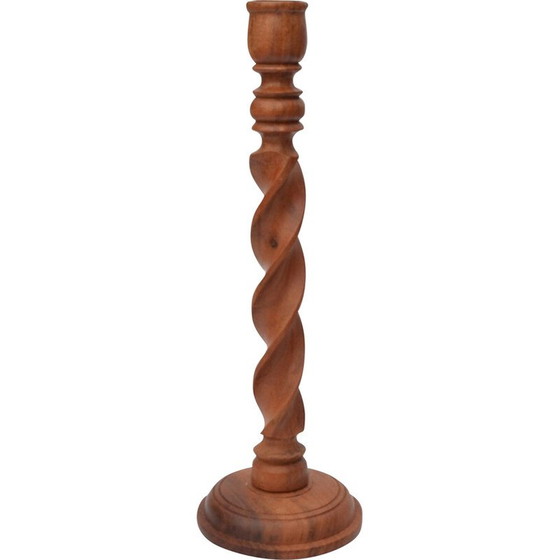 Image 1 of Chandelier vintage en bois de rose, Danemark 1970