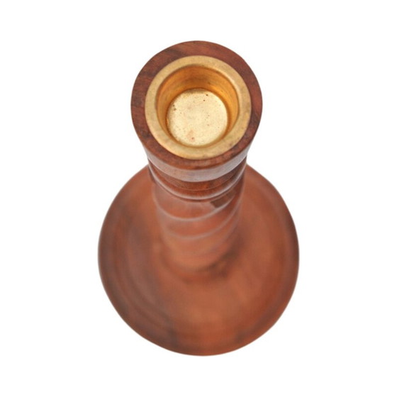 Image 1 of Chandelier vintage en bois de rose, Danemark 1970