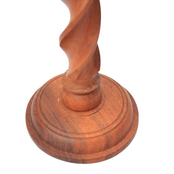 Image 1 of Chandelier vintage en bois de rose, Danemark 1970
