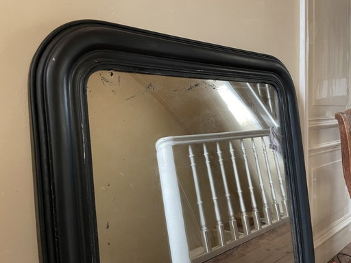 Miroir 19ème siècle Louis Philippe Français 106 Cm.