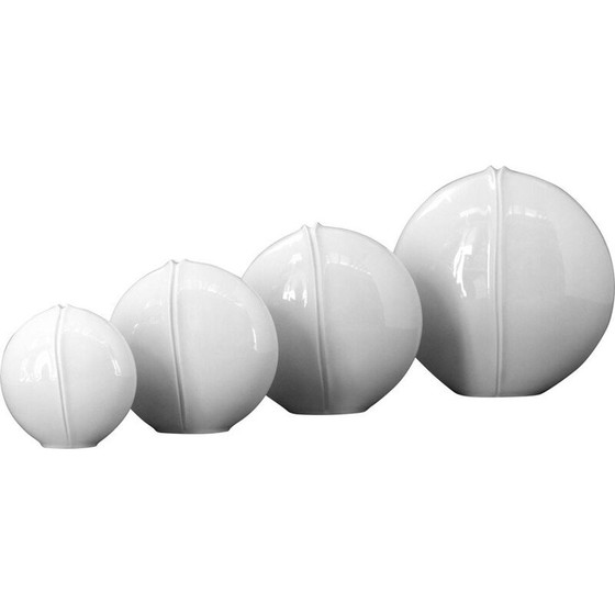 Image 1 of Sculpture 4 vases en porcelaine vintage par Elisabeth Pott-Bischofberger, Allemagne 1980