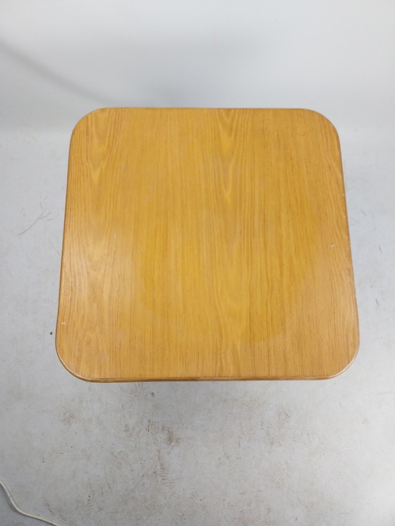 Image 1 of 1 X Table basse en bambou et osier des années 1970