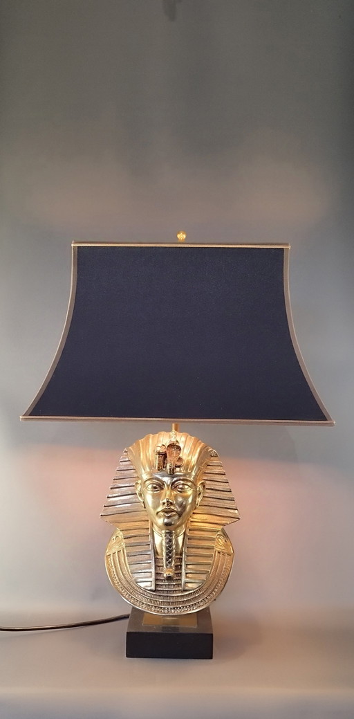 Denudt Vintage Pharaoh Floor Lamp 1970