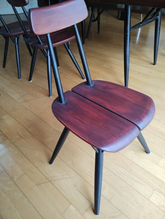 Image 1 of Ilmari Tapiovaara Pirkka, Fins Design Eettafel Set