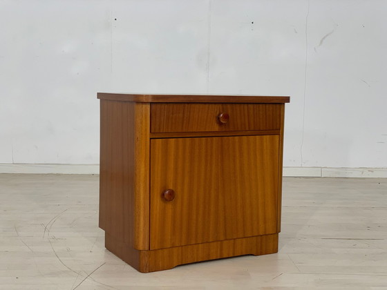Image 1 of Mid Century table de chevet commode vintage
