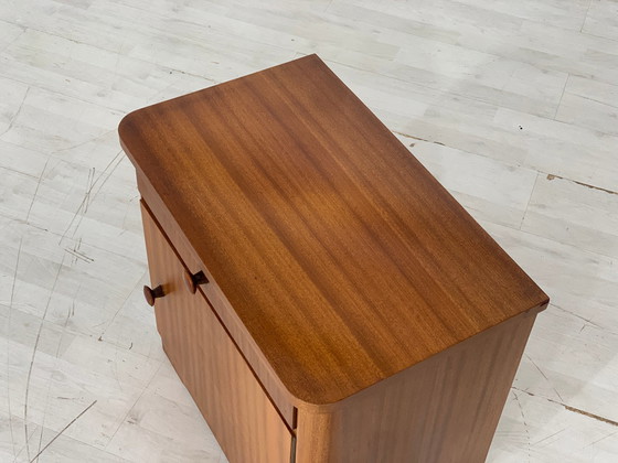 Image 1 of Mid Century table de chevet commode vintage