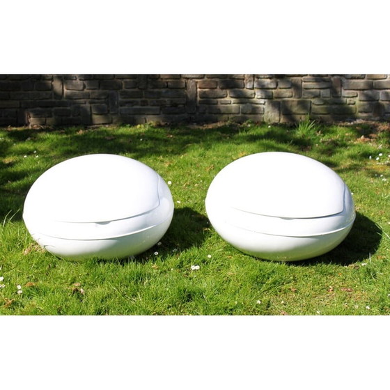 Image 1 of Fauteuil Garden Egg vintage par Peter Ghyczy pour VEB Synthese-Werk, 1968