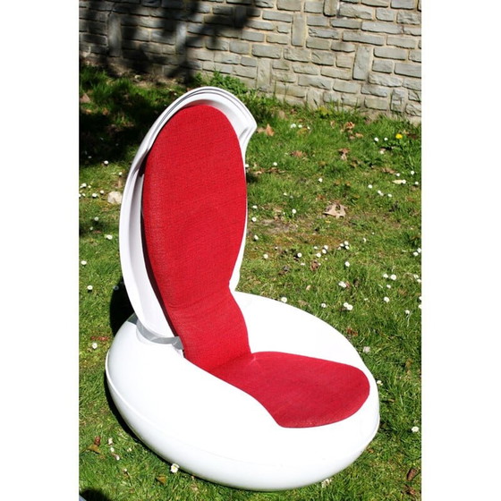 Image 1 of Fauteuil Garden Egg vintage par Peter Ghyczy pour VEB Synthese-Werk, 1968