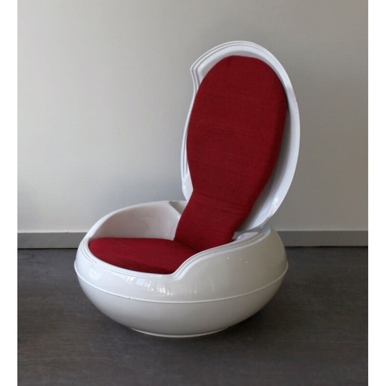 Image 1 of Fauteuil Garden Egg vintage par Peter Ghyczy pour VEB Synthese-Werk, 1968