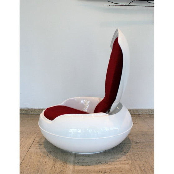 Image 1 of Fauteuil Garden Egg vintage par Peter Ghyczy pour VEB Synthese-Werk, 1968