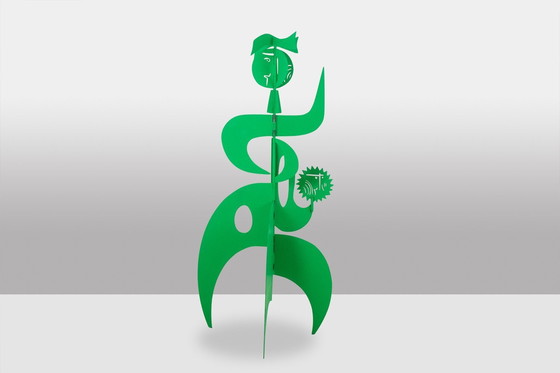 Image 1 of Antonine De Saint Pierre. Sculpture Intitulée « Soleil ». Travail Contemporain.