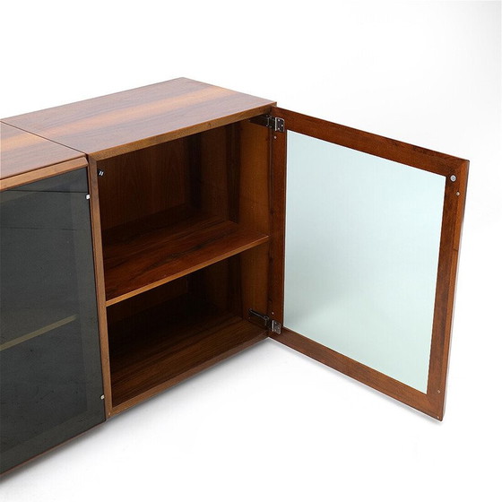 Image 1 of Buffet modulaire vintage par Vittorio Introini pour Saporiti, 1970