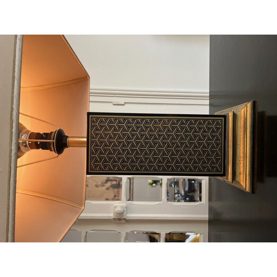 Image 1 of Lampe pagode vintage, 1970