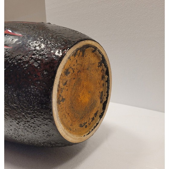 Image 1 of Vase vintage en céramique Fat Lava pour Scheurich Keramik, Allemagne 1950