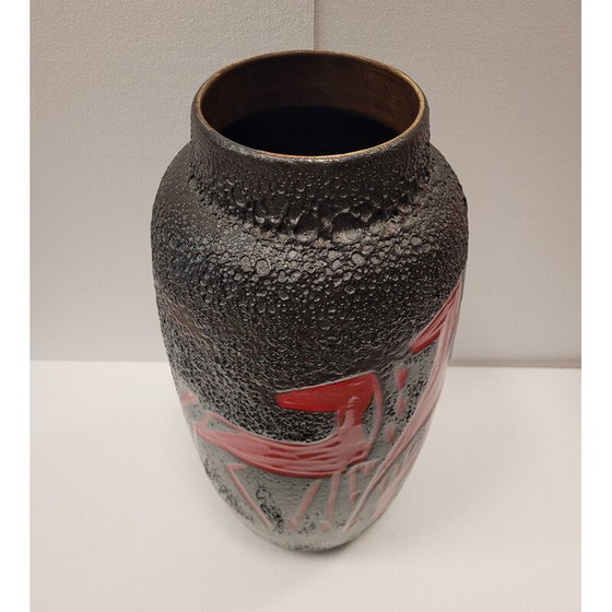 Image 1 of Vase vintage en céramique Fat Lava pour Scheurich Keramik, Allemagne 1950