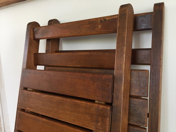 Image 1 of Chaises Pliantes Chalet "Au Feu De Bois"