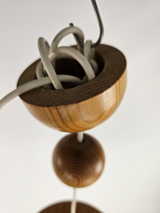 Image 1 of Lampe suspendue en placage Suède
