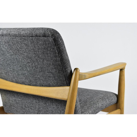 Image 1 of Fauteuil vintage polonais GFM64, design E.Homa, gris années 1960