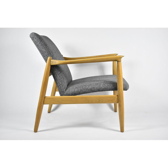 Image 1 of Fauteuil vintage polonais GFM64, design E.Homa, gris années 1960