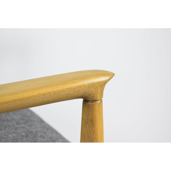 Image 1 of Fauteuil vintage polonais GFM64, design E.Homa, gris années 1960