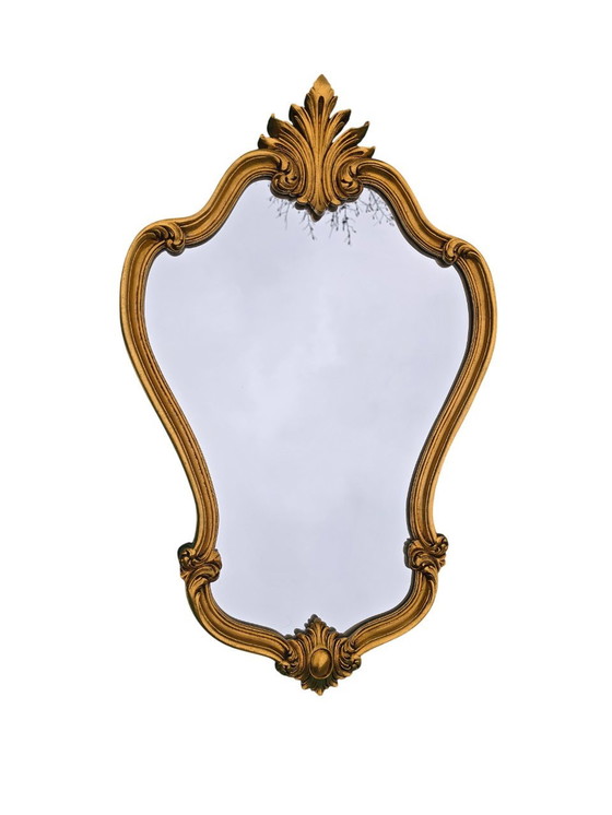 Image 1 of Miroir Style Louis Xv Doré