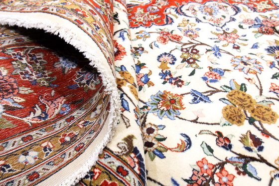 Image 1 of Tapis persan original noué à la main Keshan 395 X 298 cm Très bon état Fin