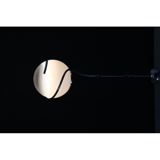 Image 1 of Lampe suspendue vintage en verre de Murano par Fabio Lenci pour Guzzini, Italie, années 1970