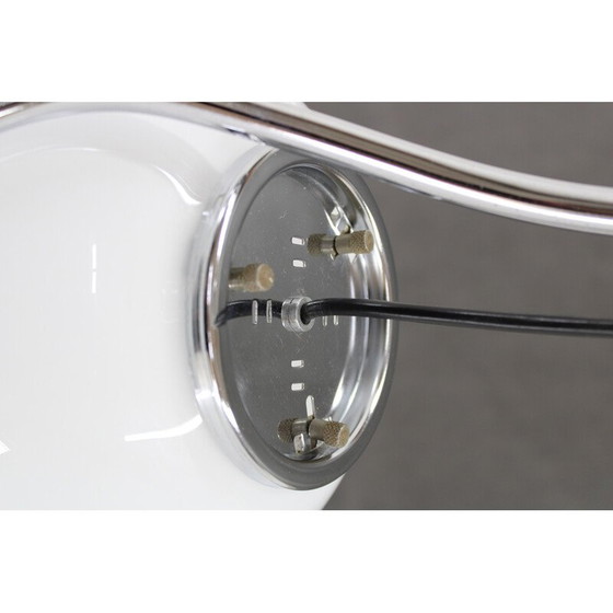Image 1 of Lampe suspendue vintage en verre de Murano par Fabio Lenci pour Guzzini, Italie, années 1970