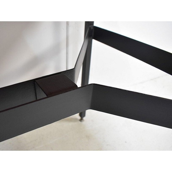 Image 1 of Bureau double vintage en placage de teck par Gérard Guermonprez, 1950