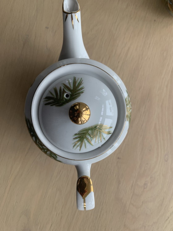 Image 1 of Service à thé en porcelaine japonaise Hayashi Kutani