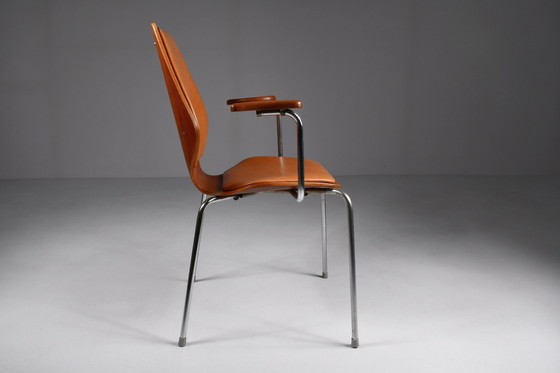 Image 1 of Fauteuil vintage par Øivind Iversen pour Møre Lenestolfabrikk, Norvège 1956