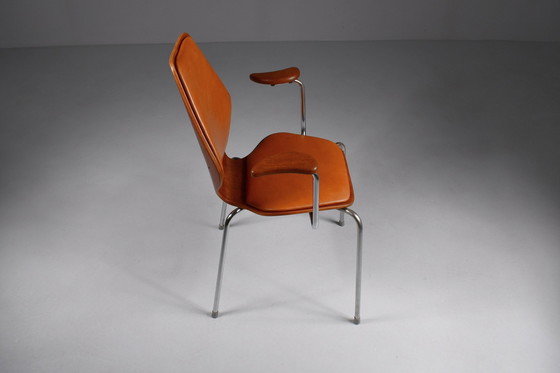 Image 1 of Fauteuil vintage par Øivind Iversen pour Møre Lenestolfabrikk, Norvège 1956