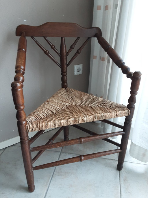 Chaise à tricoter vintage