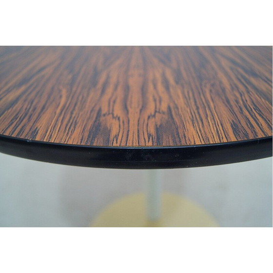 Image 1 of Table basse vintage en acier et plastique "Tulipe" pour Lusch Erzeugnis, 1960