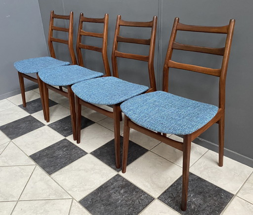 Ensemble de 4 chaises de salle à manger Casala 1960S