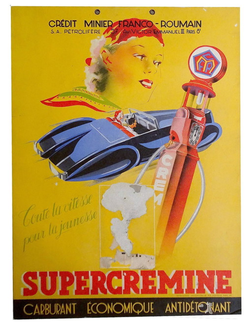 Publicité automobile française Art déco, années 1930