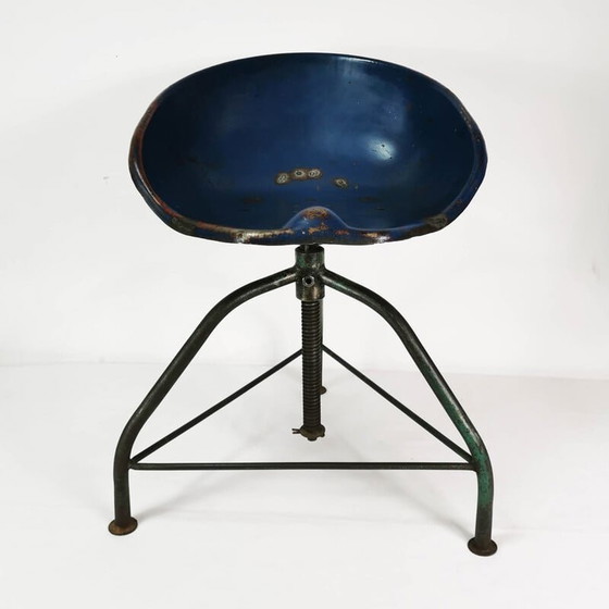 Image 1 of Fauteuil industriel vintage, Allemagne 1950s